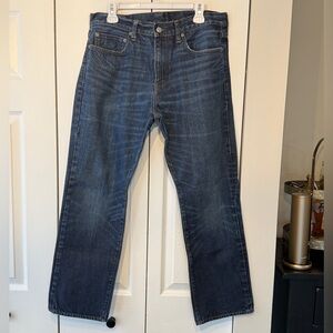 J. Crew 1040 Kaihara Men’s Jeans sz 34x30 Japanese Denim Med Blue Wash Exc Cond!